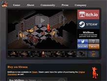 Tablet Screenshot of midboss.net